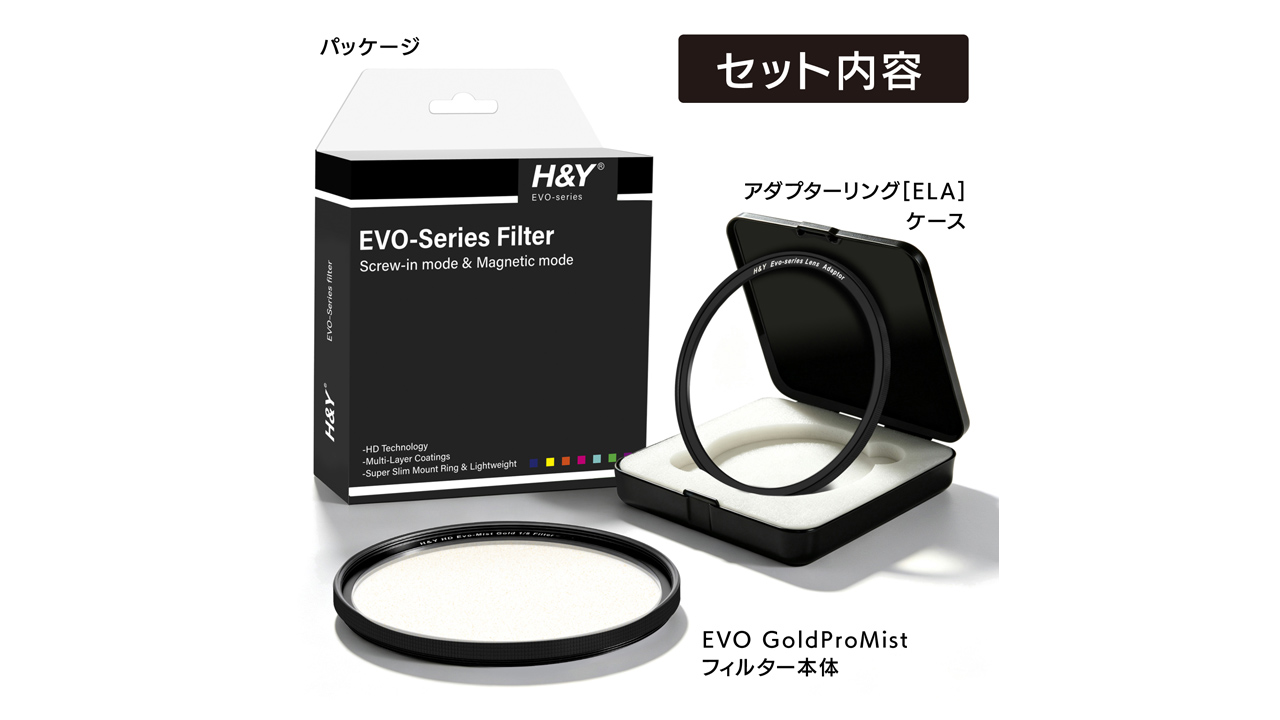H&Y EVOシリーズ ゴールドプロミストフィルター