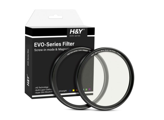 H&Y、「EVO ゴールドプロミストフィルター」に8種類を追加。効果強度1/8を中心にラインアップ拡充