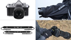 ニコン、撮影向けアクセサリー4製品を発表。高透湿レインカバーや指先を出せるグローブなど