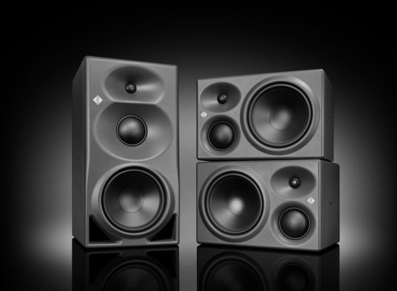 Neumann、3ウェイ・スタジオモニター「KH 310 II」「KH 350」を発表。32ビットDSPとMA 1音場補正に対応