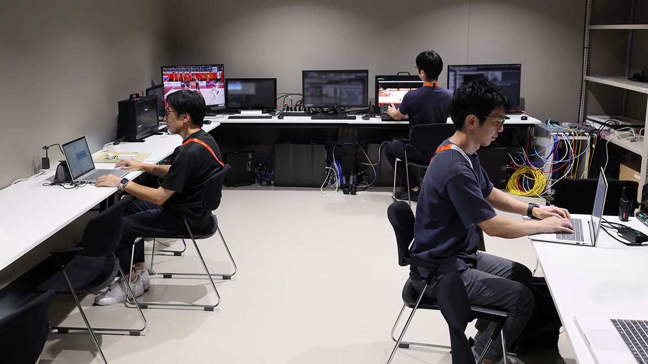 ボリュメトリックビデオのオペレーションルーム