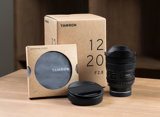 タムロン、新型超広角ズーム「12-20mm F2.8 (Model A084)」を8月27日に発売